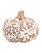 lace pumpkin decoration