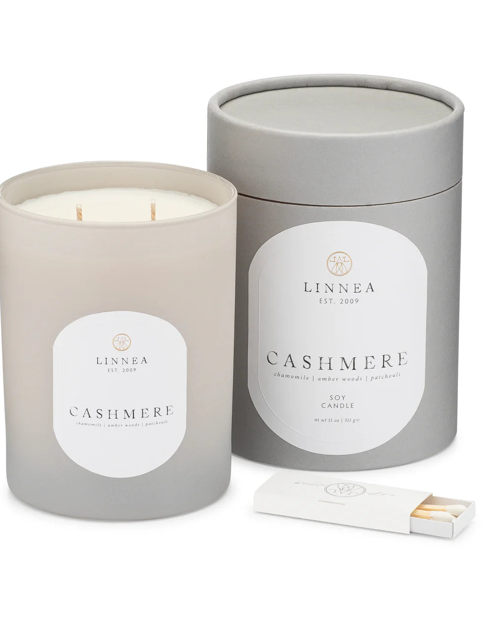 double wick candle