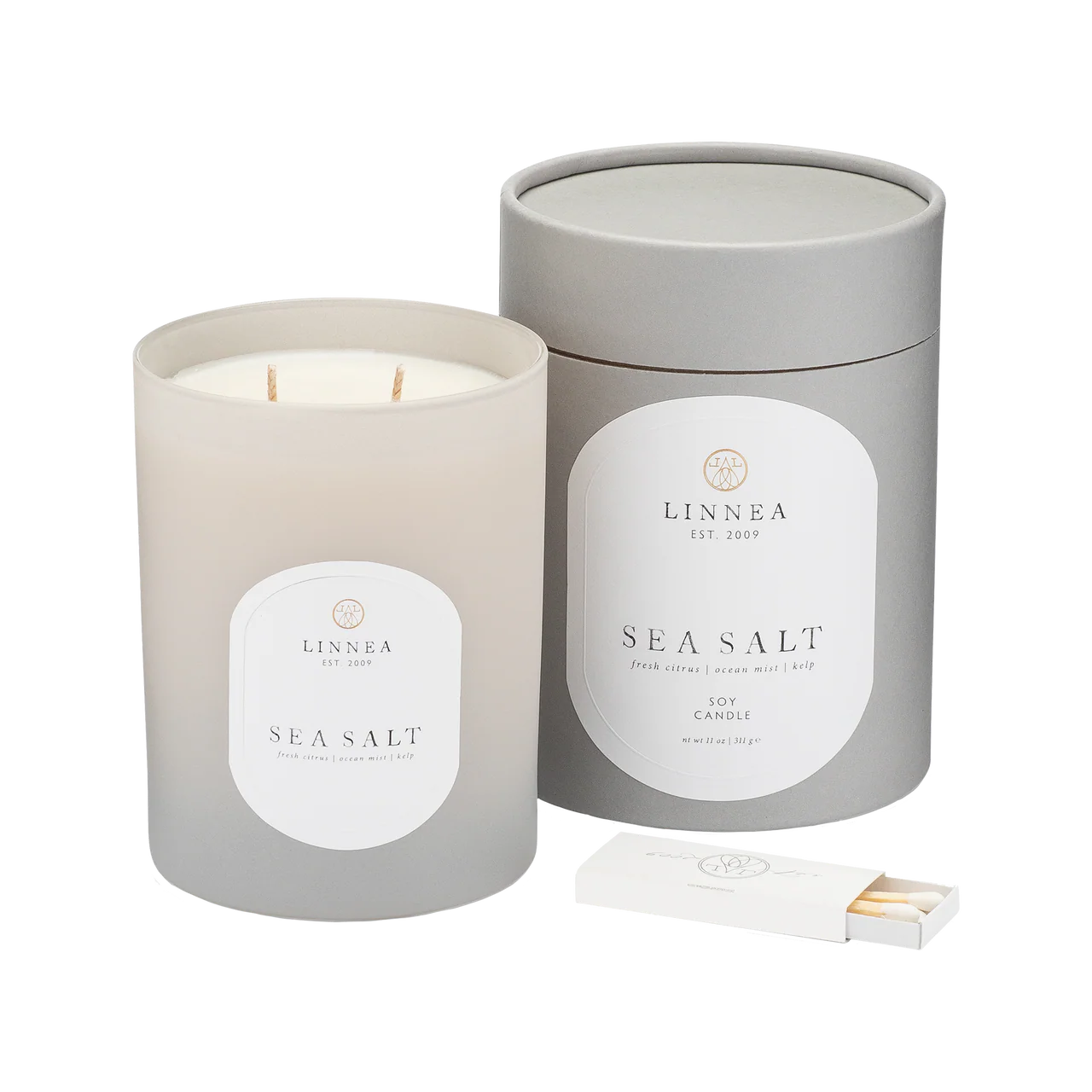 double wick candle