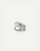statement silver ring