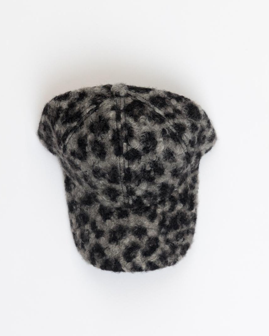 leopard print baseball hat
