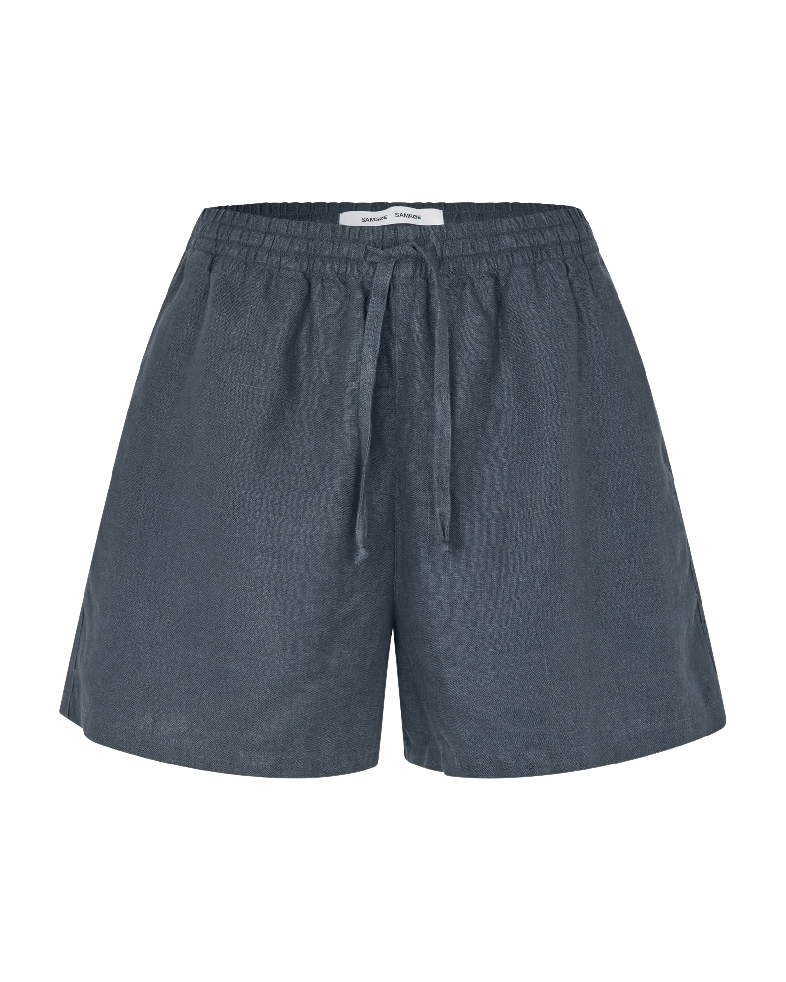 drawstring shorts in blue