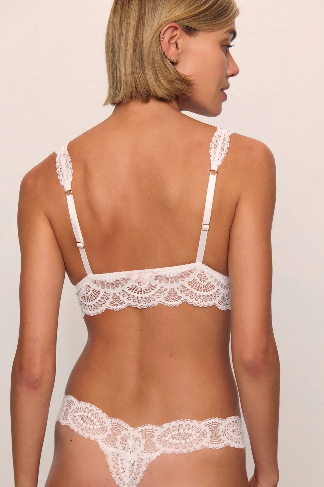 white lace long