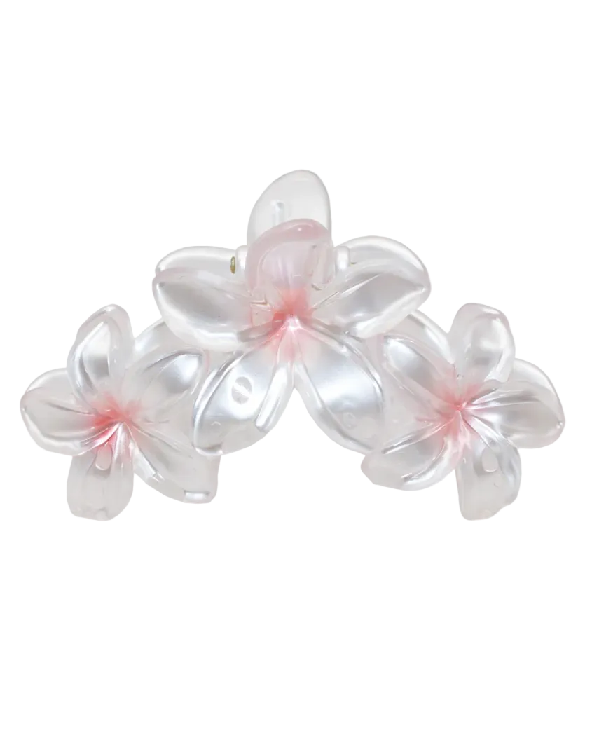 flower claw clip