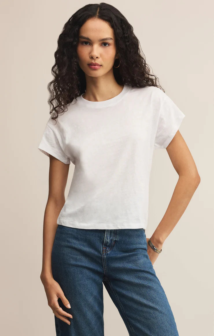 basic white t-shirt