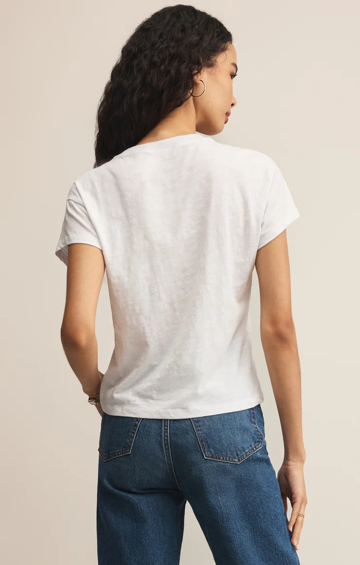 basic white t-shirt