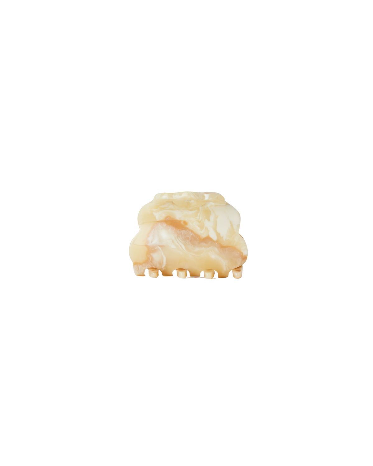 cream tortoise small claw clip