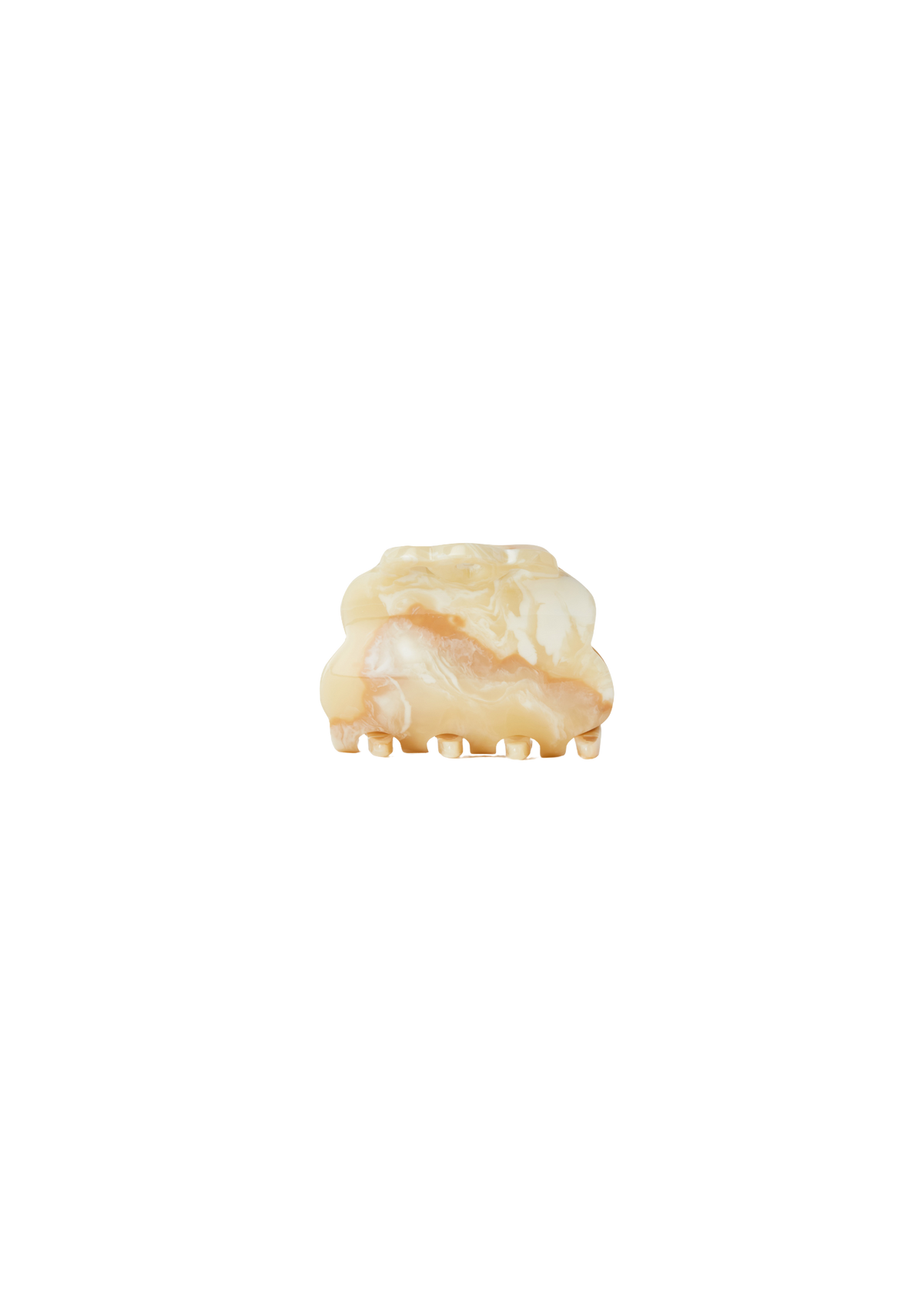 cream tortoise small claw clip