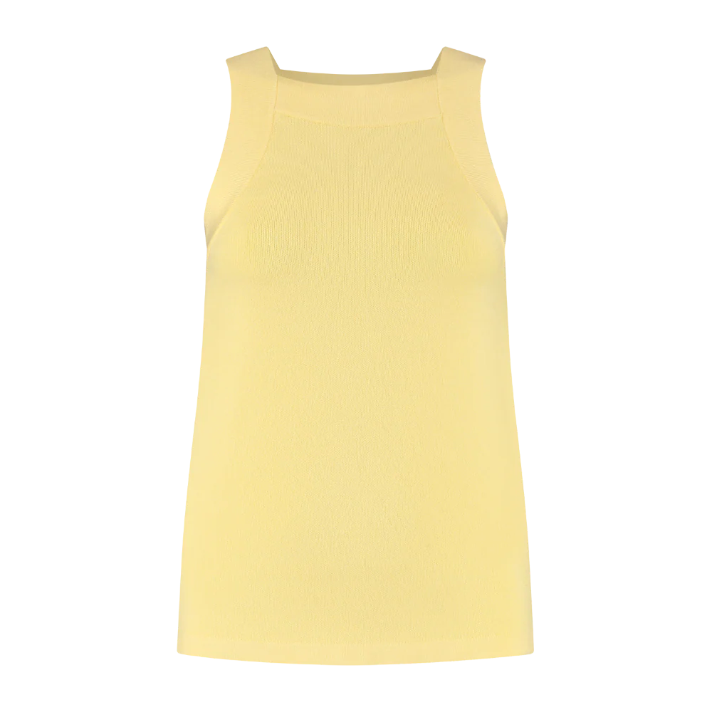tank top in yellow