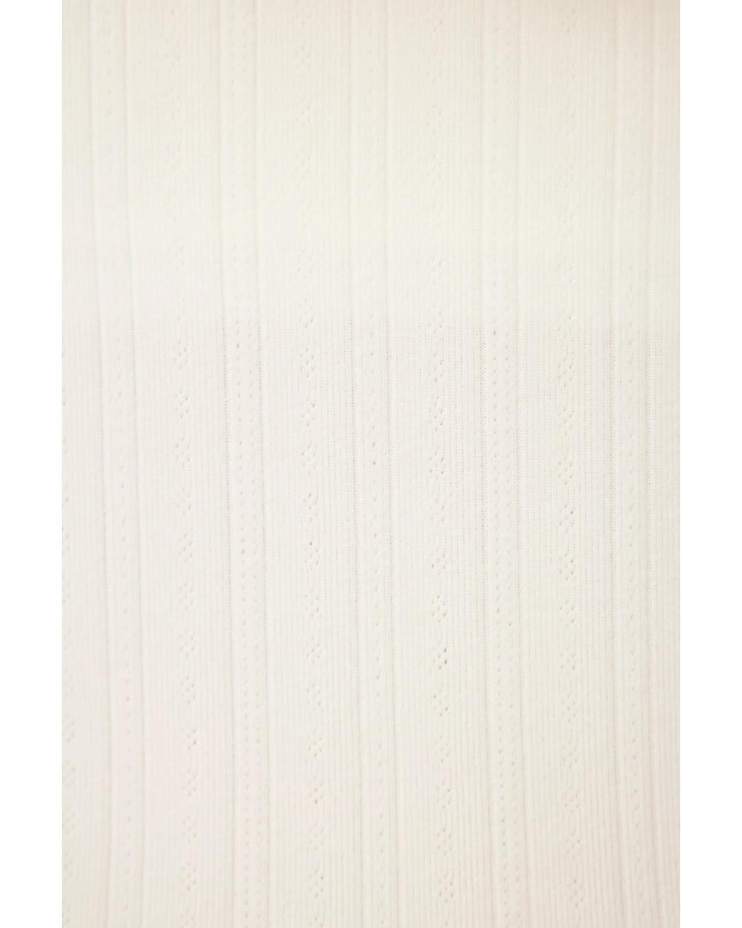 pointelle lounge pants in ivory