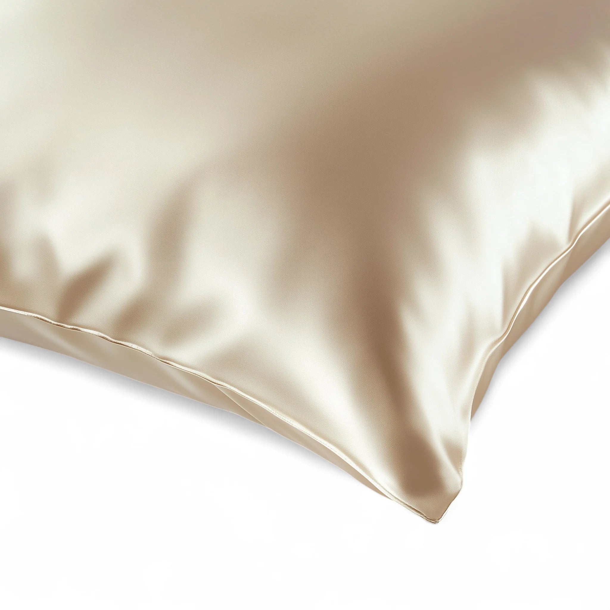 silk champagne colour pillowcase