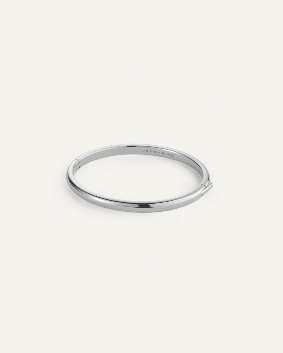 silver bangle bracelet