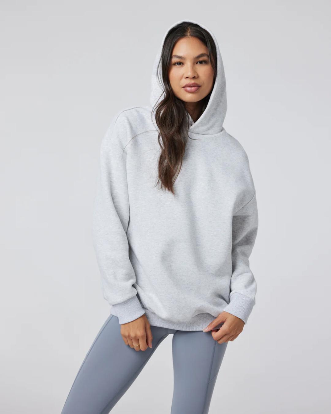 grey oversized hoodie