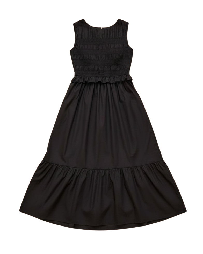 maxi dress in black