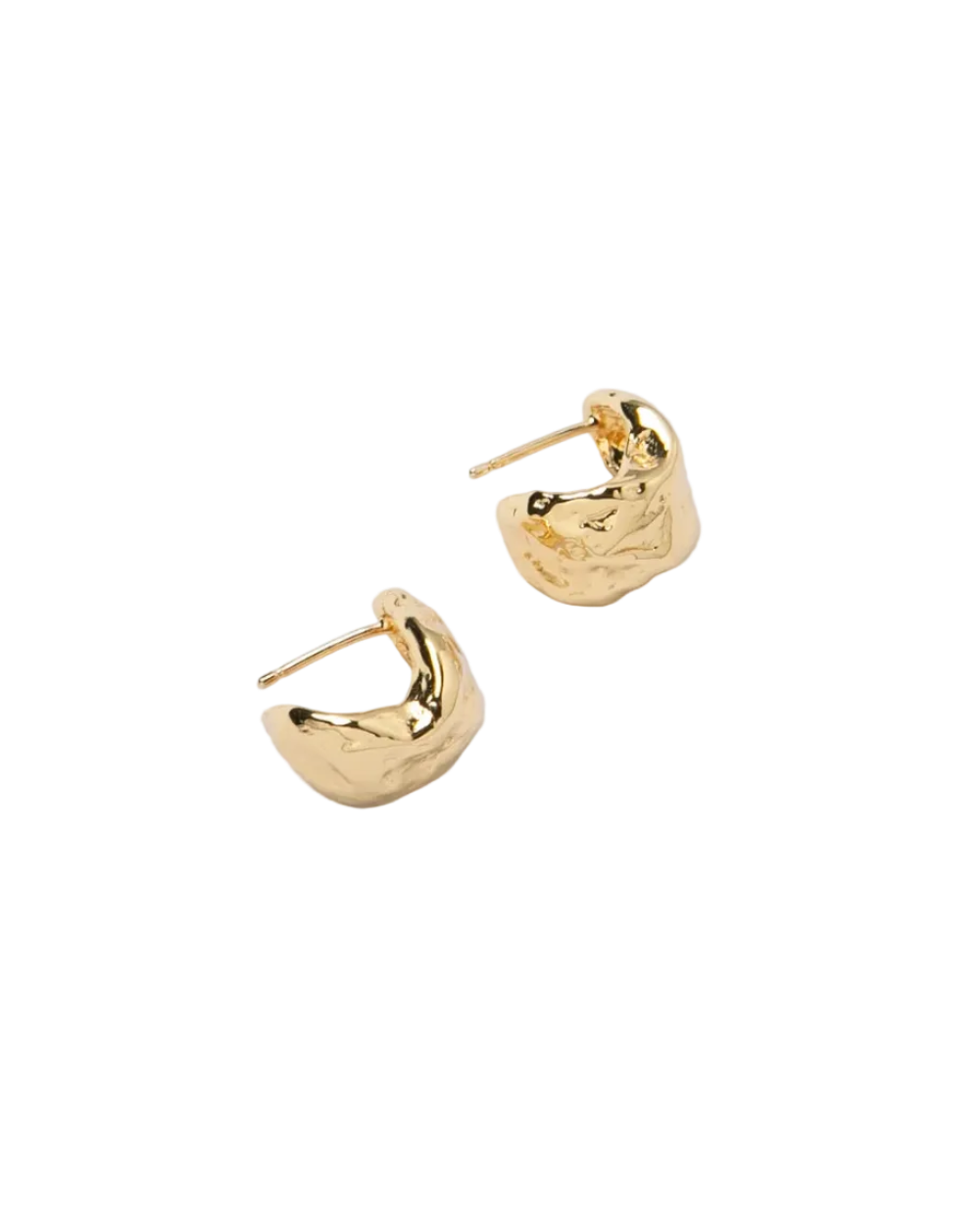 gold earring hoops