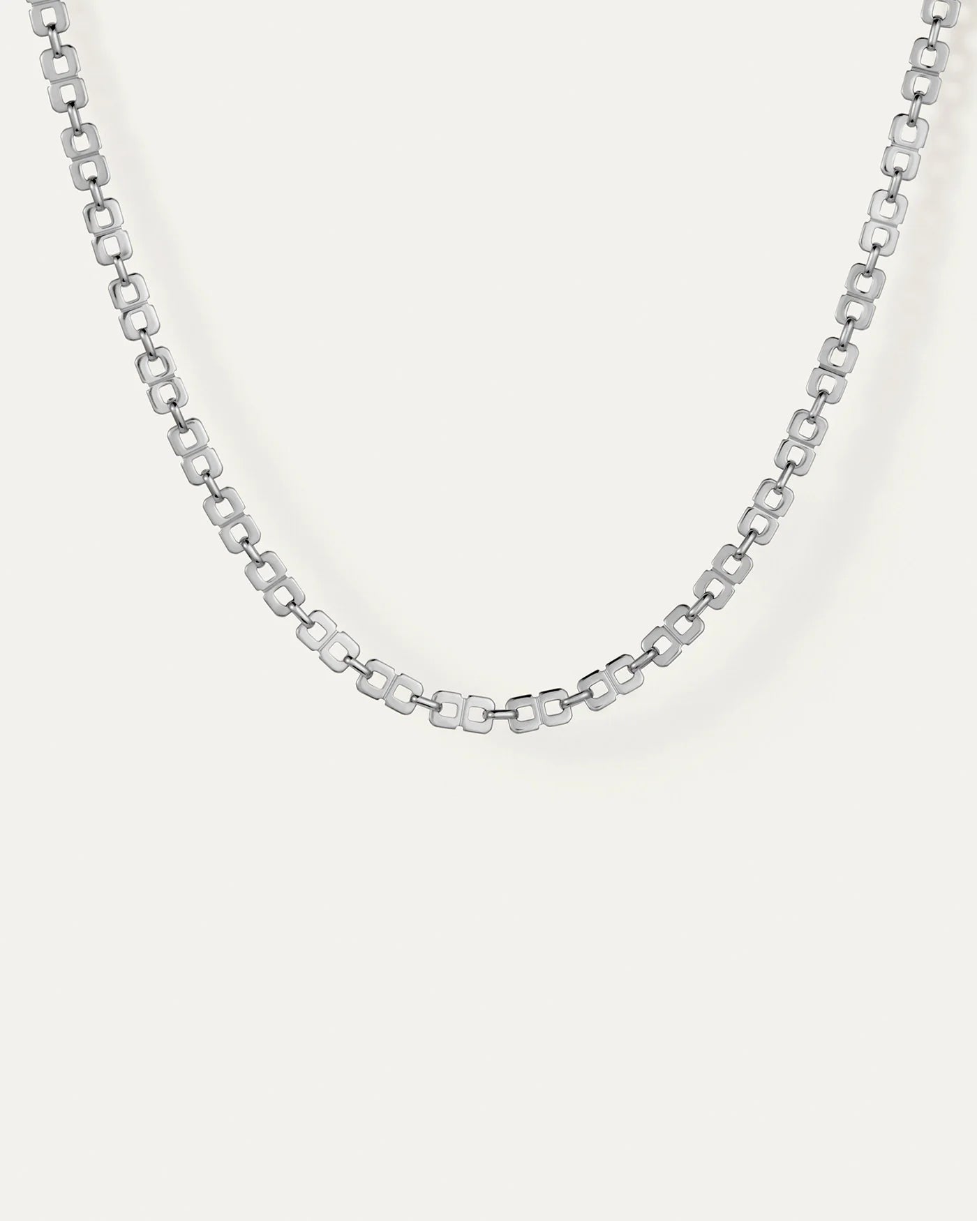 silver detailed necklace