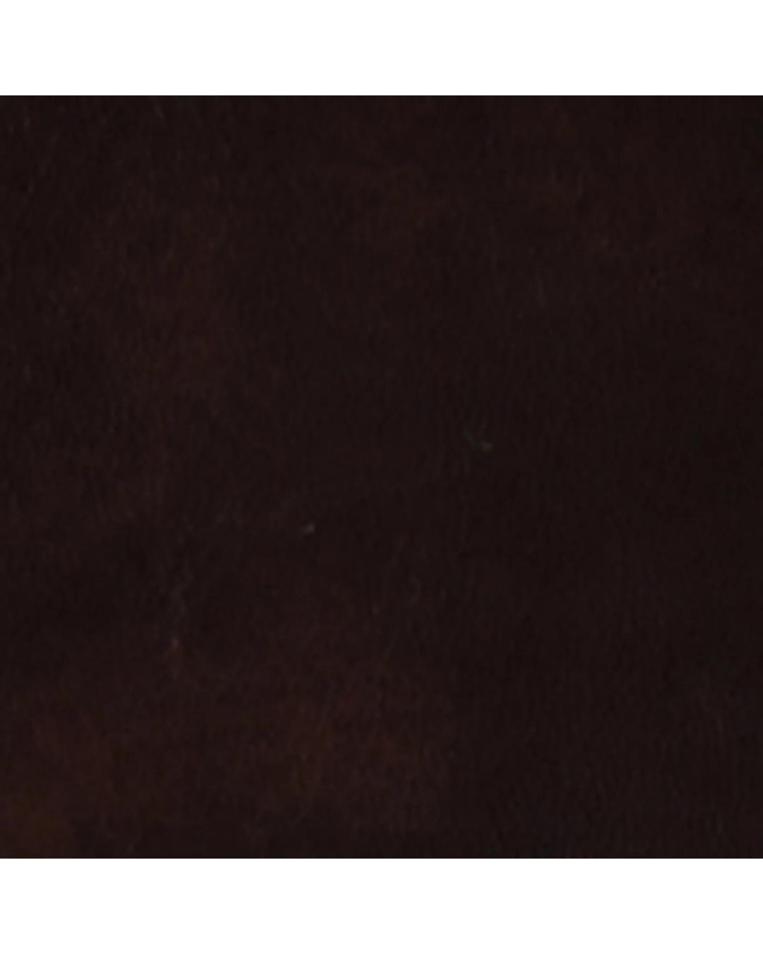 Brown leather slip on loafer with tassel