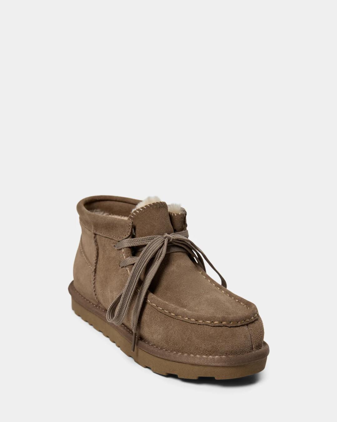 light brown moccasins