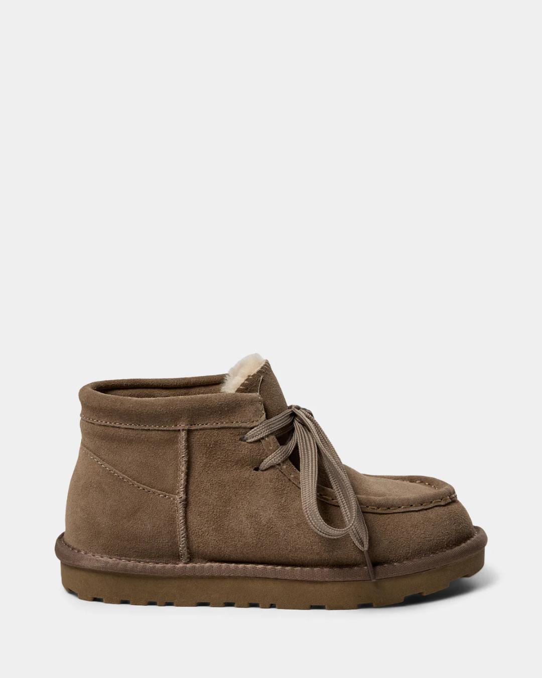 light brown moccasins