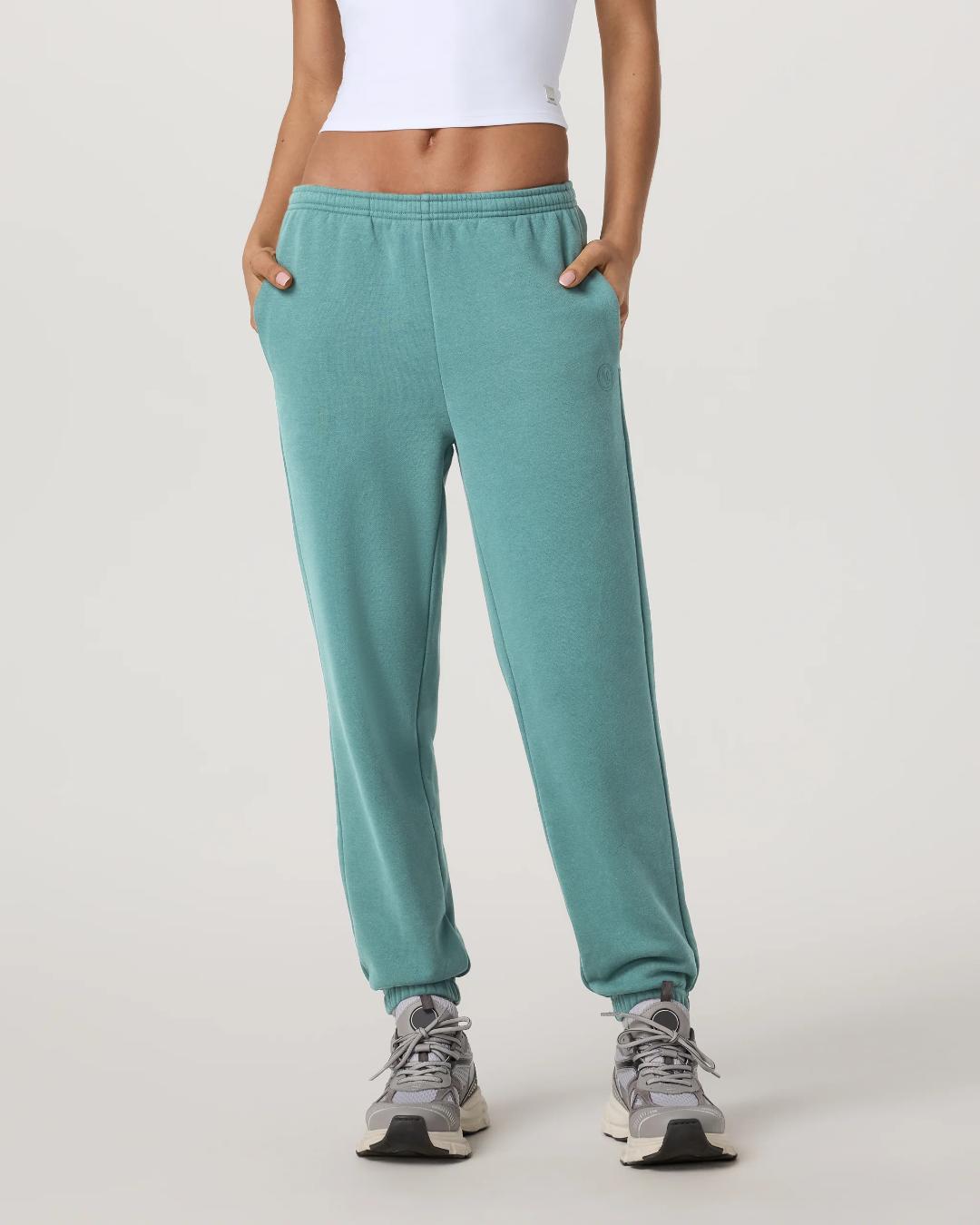 sweatpant in teal