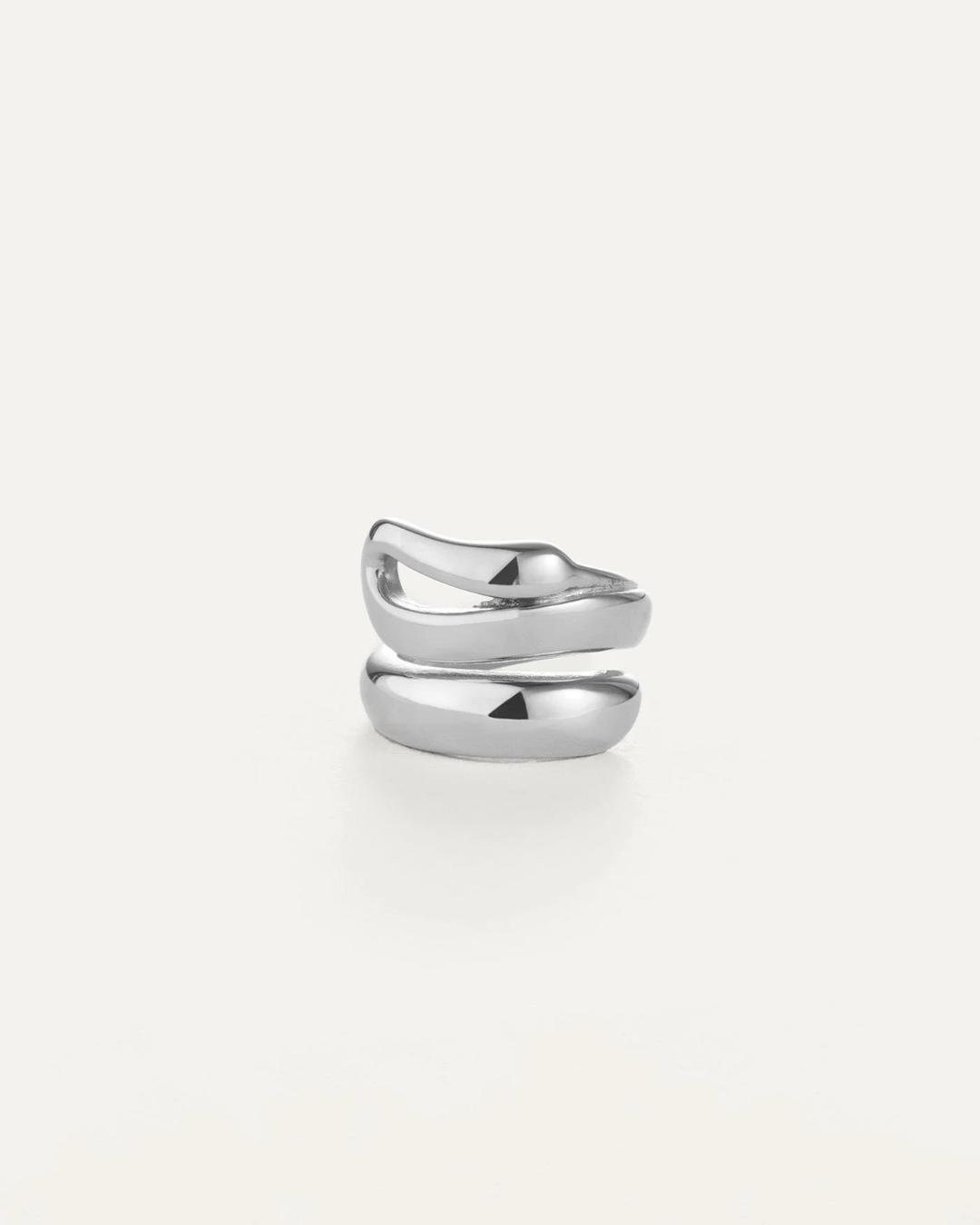 jenny bird statement ring in silver
