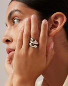 jenny bird statement ring in silver