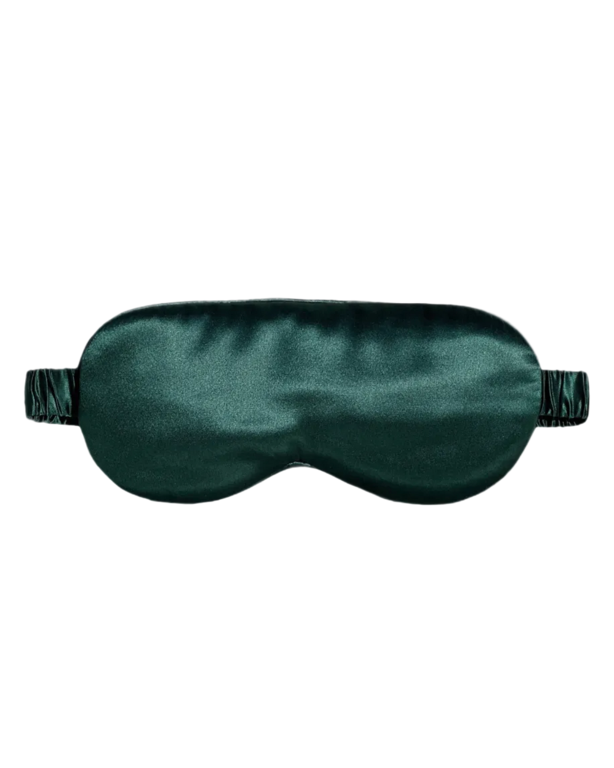 green silk sleep mask