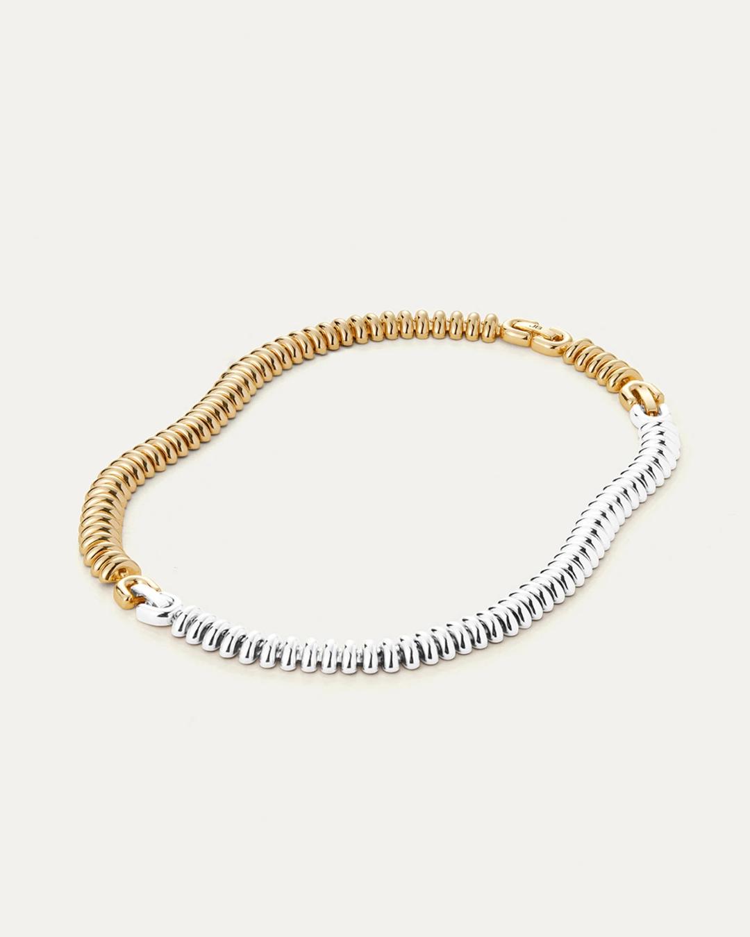 two tone choker Jenny Bird necklace