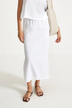 Load image into Gallery viewer, Janina White Maxi Skirt
