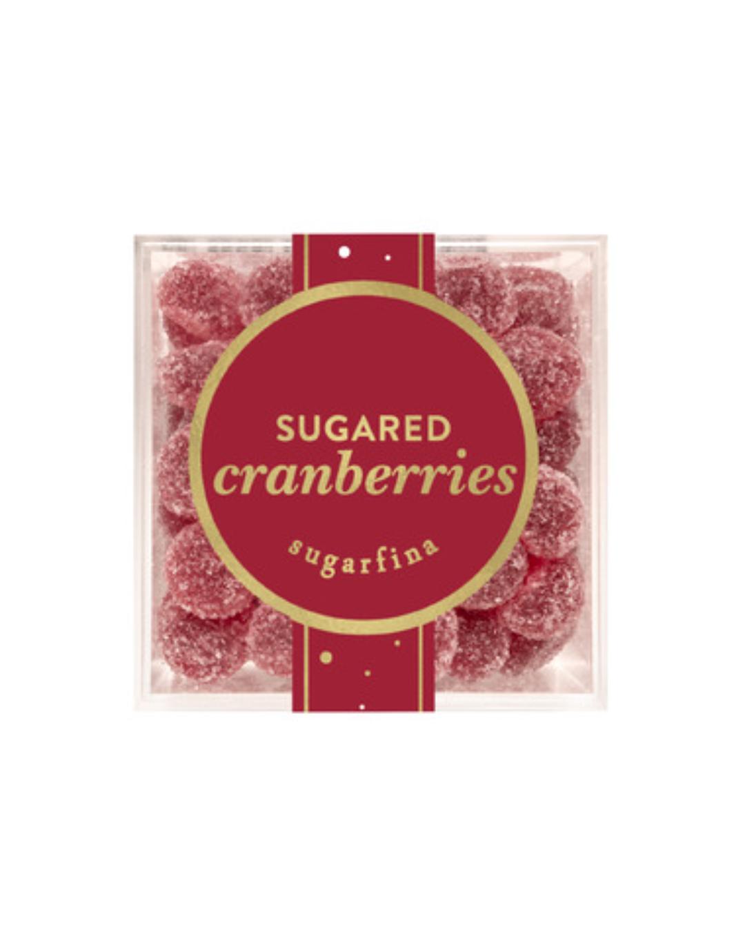 box of red cranberry candies