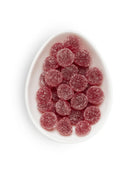 box of red cranberry candies