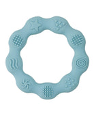 baby teether in blue