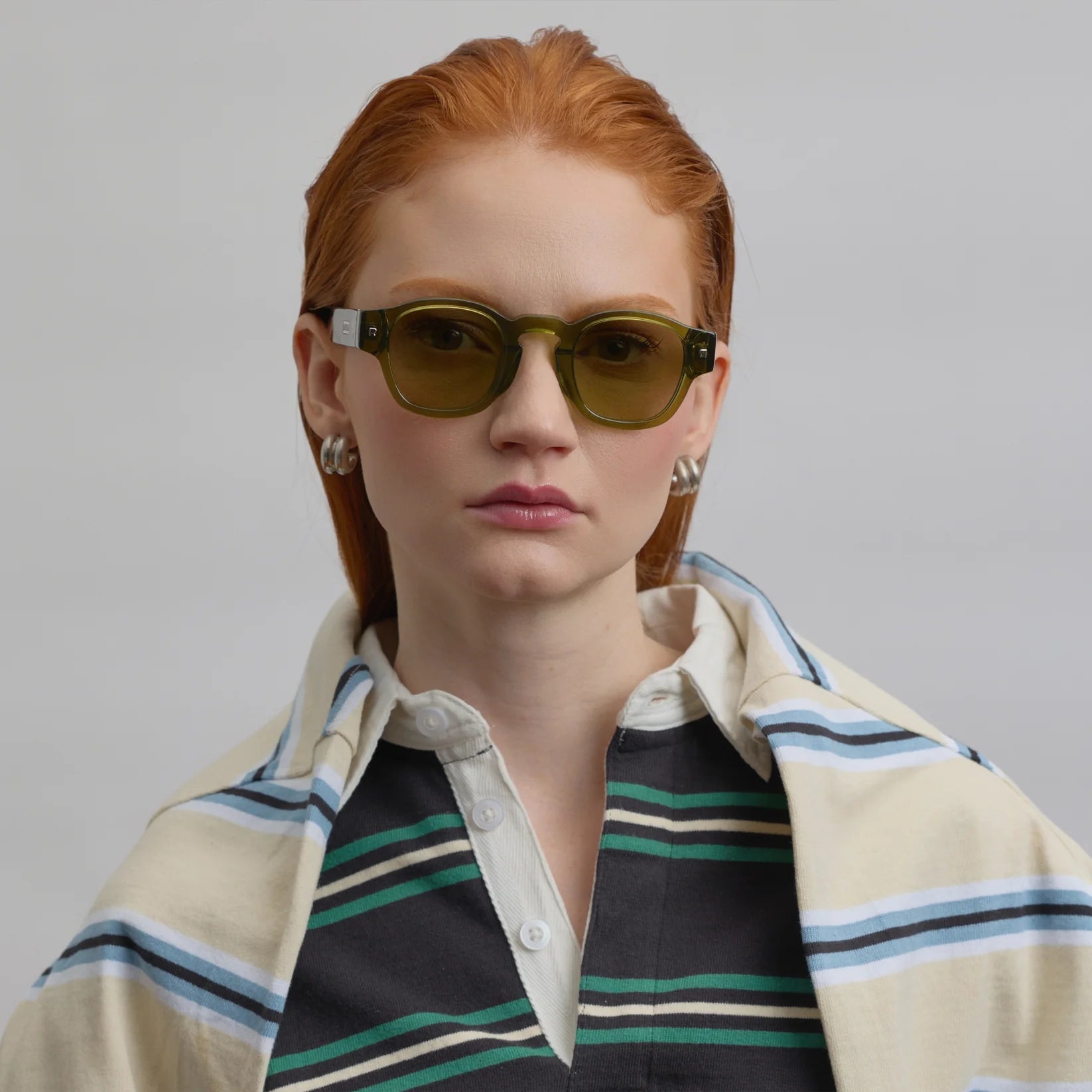 green round sunglasses