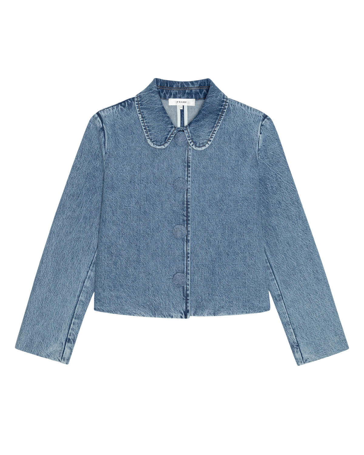 wide leg dark denim with a denim drawstring waist
