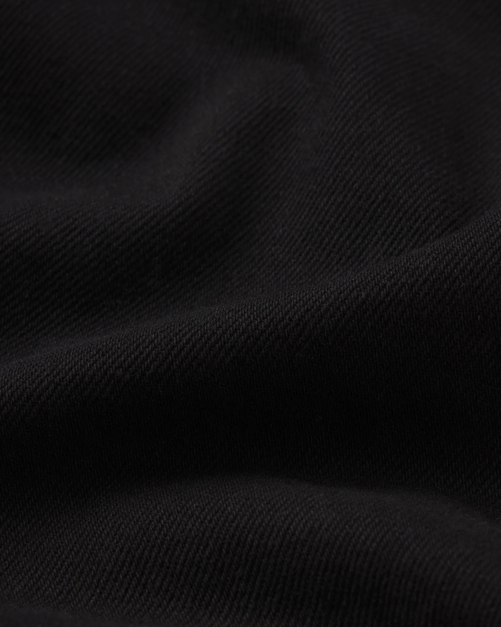black wide leg low rise denim pant