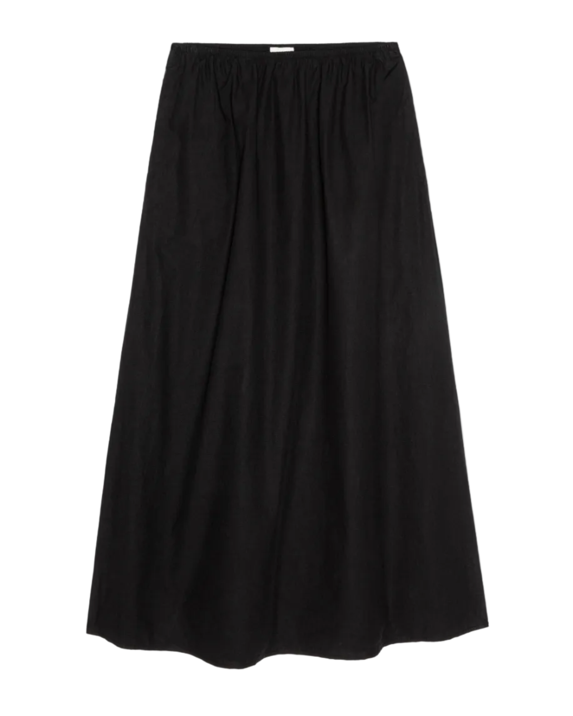 black midi skirt