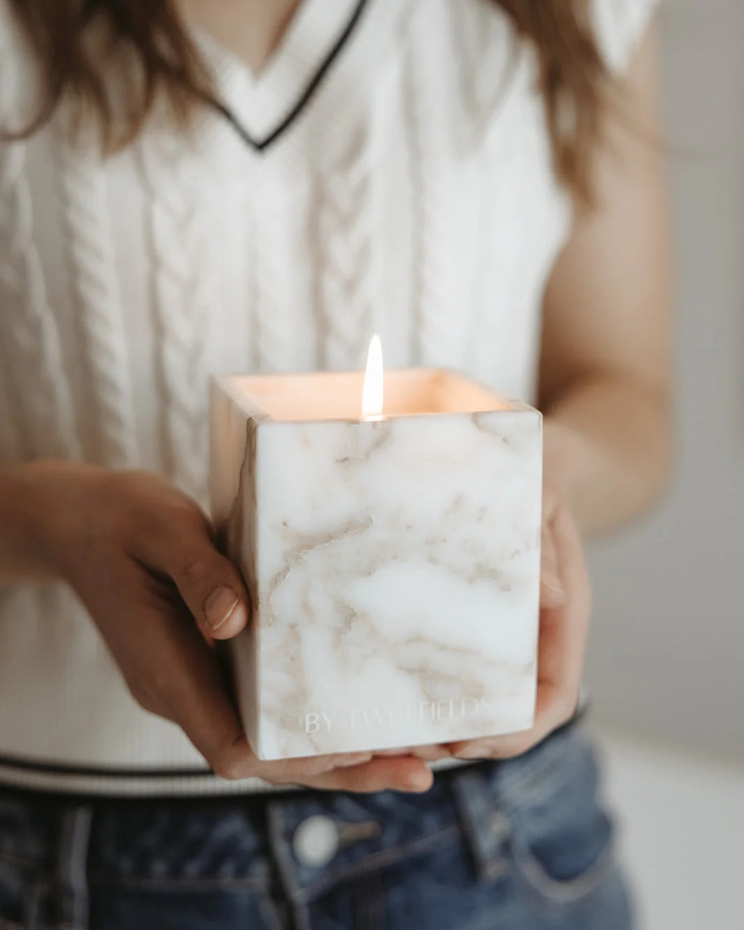 stone candle vessel