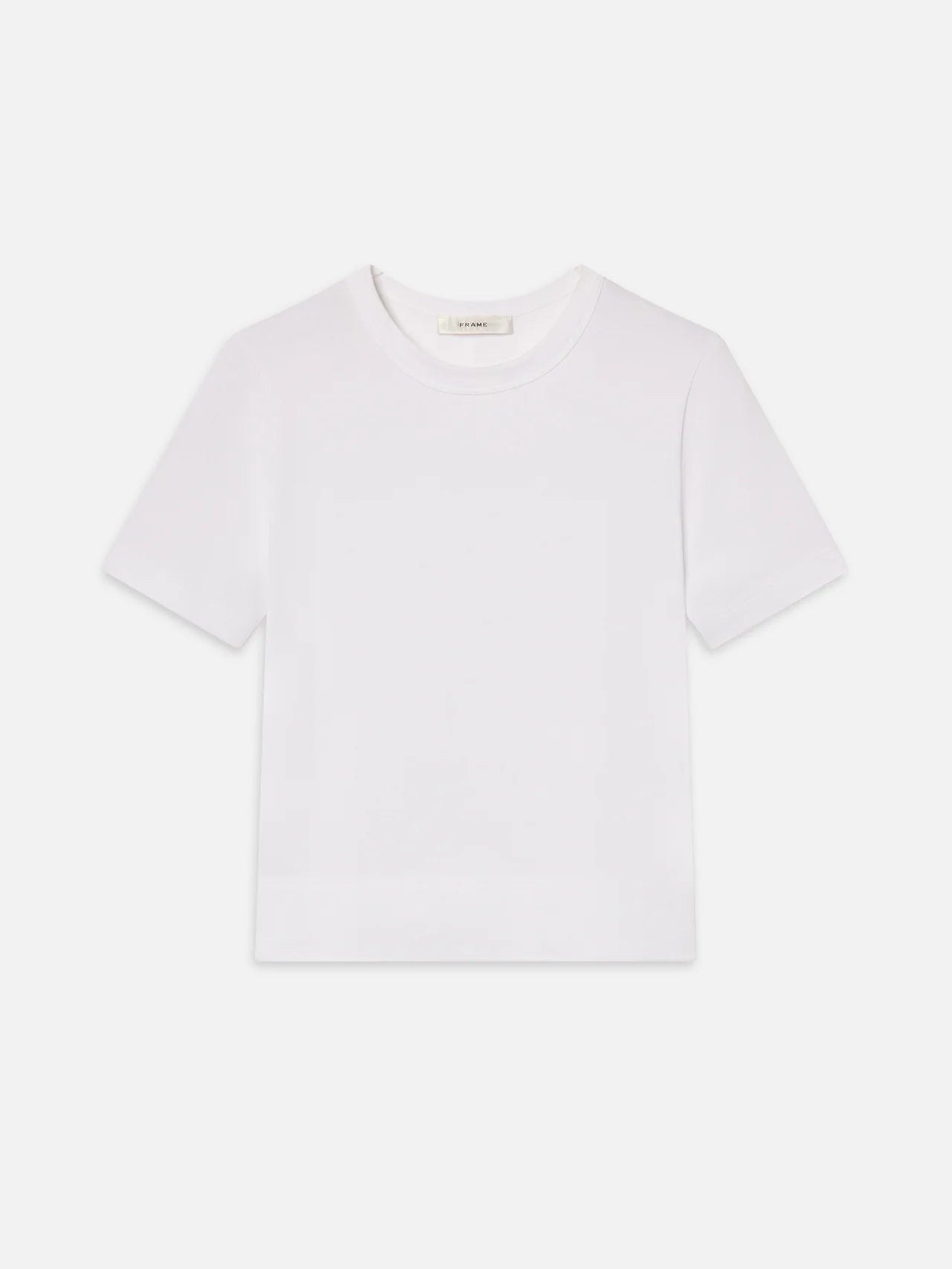 boxy basic white t-shirt