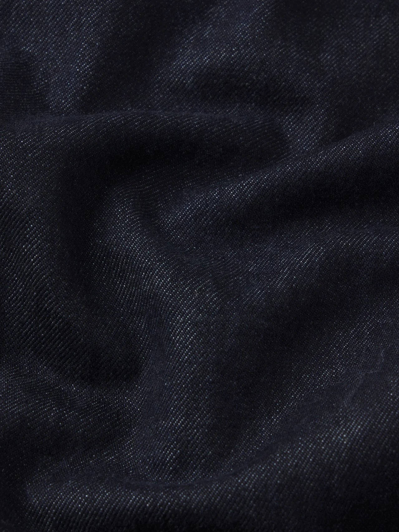 dark straight crop denim pant