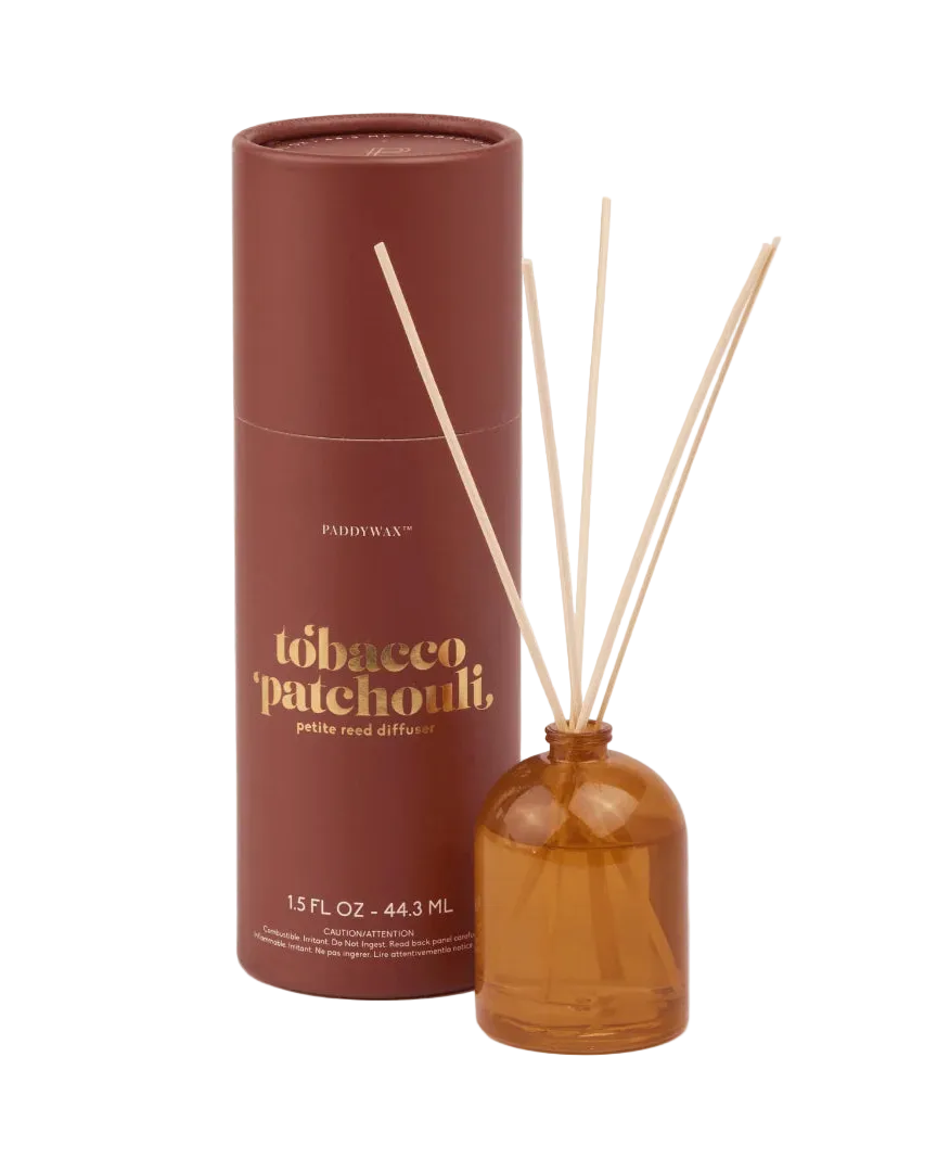 orange glass reed diffuser