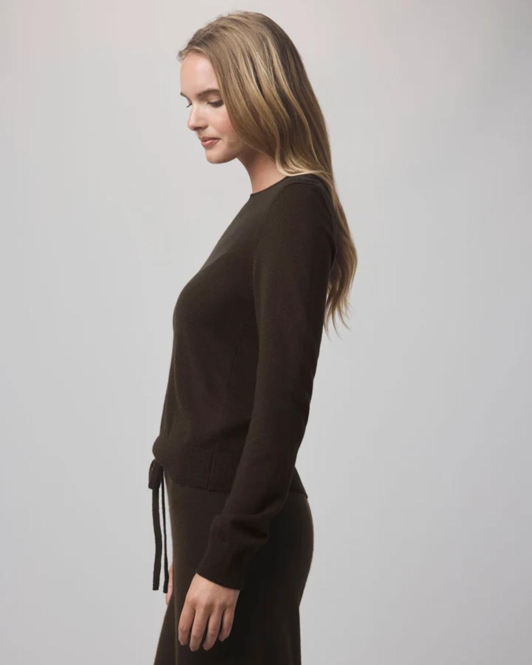 cashmere crewneck sweater