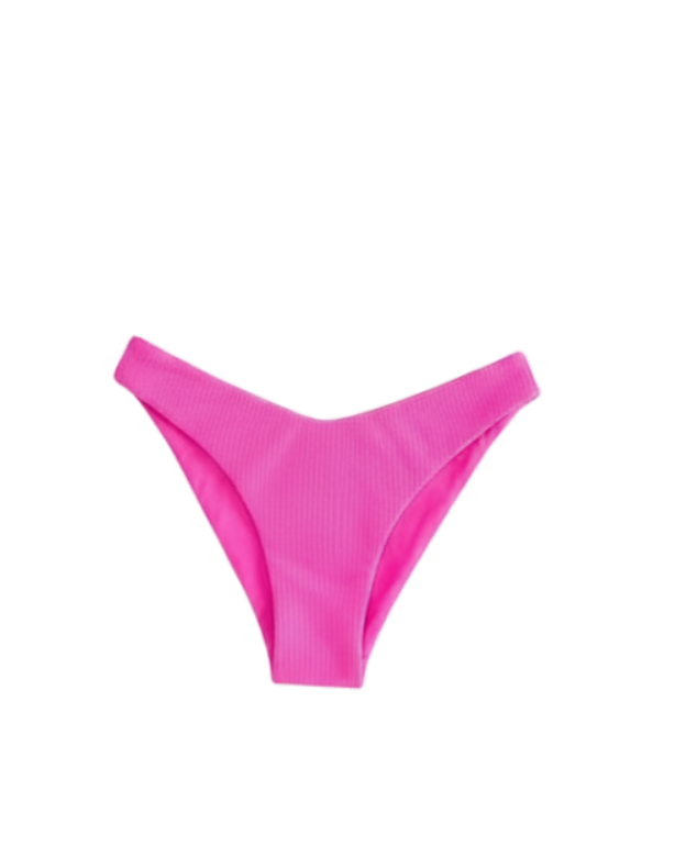 neon pink bikini bottoms