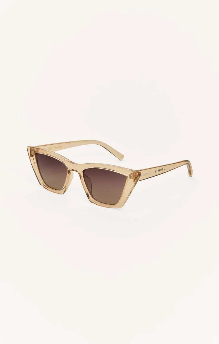 light brown sunglasses
