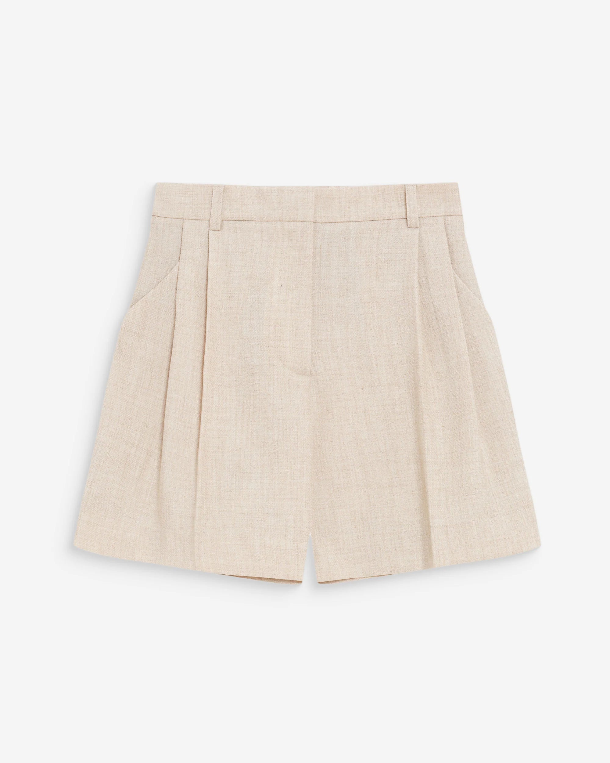 dress shorts in beige