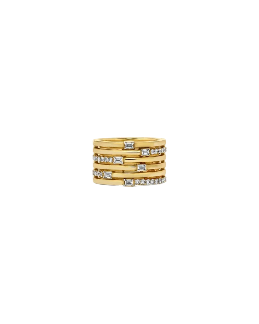 gold statement ring