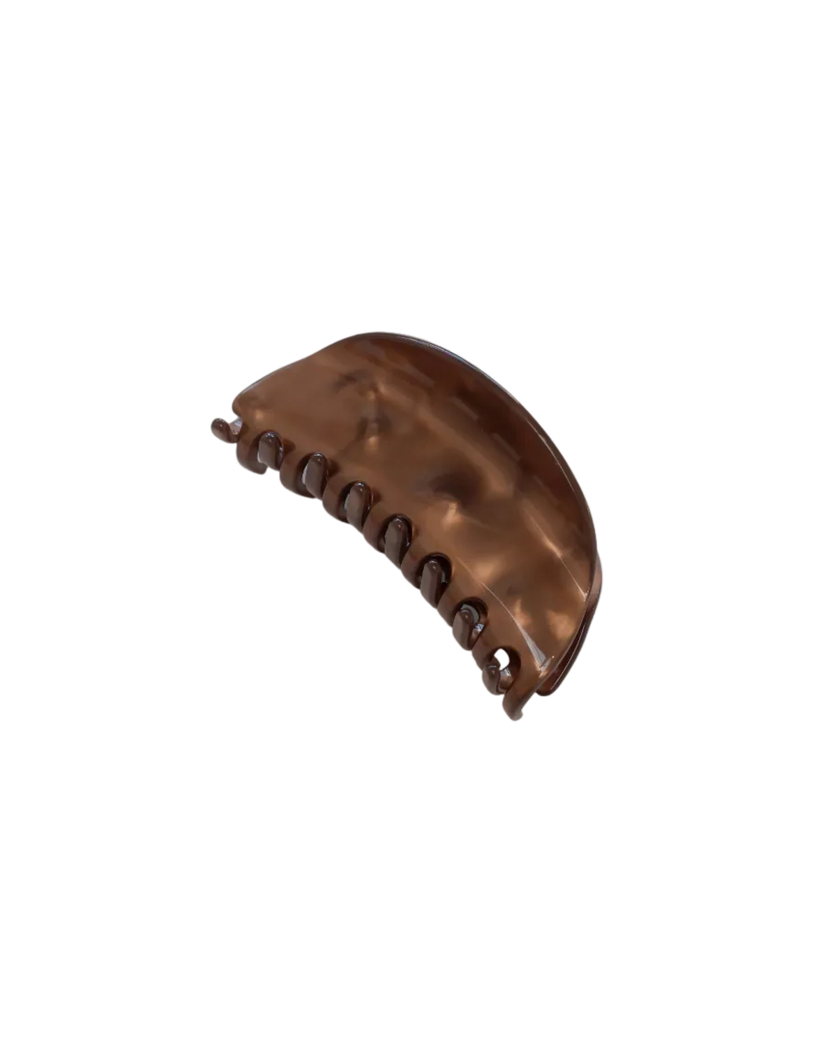 brown claw clip