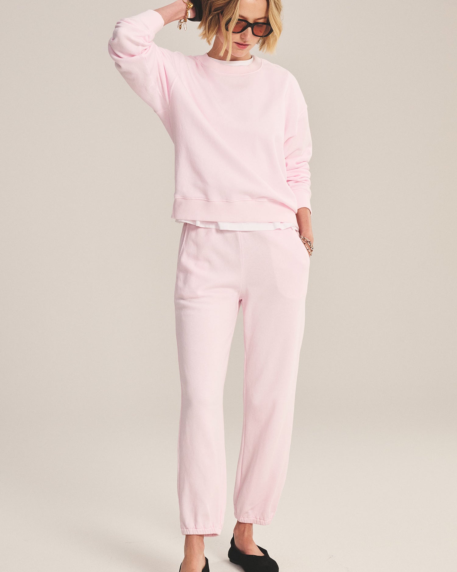 pink sweatpant