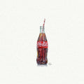 Coke Bottle Miniature Watercolor Painting
