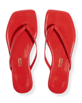 Square Toe Lily | Red Gloss