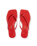 Square Toe Lily | Red Gloss